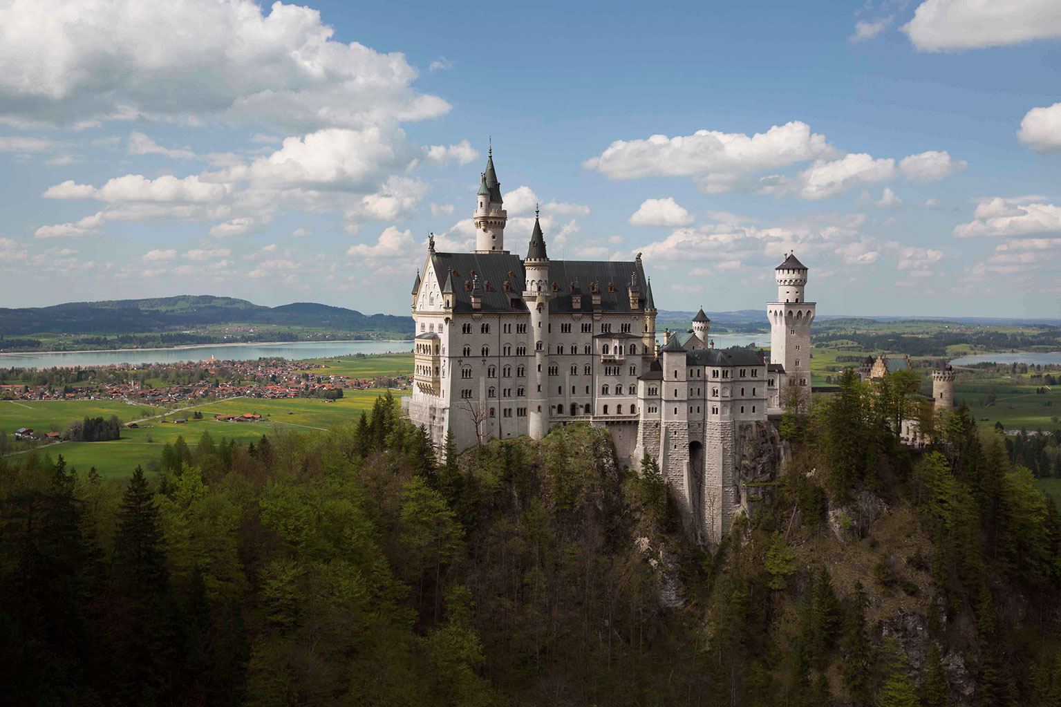 Photo voyage et animaux – chateau neuschwanstein